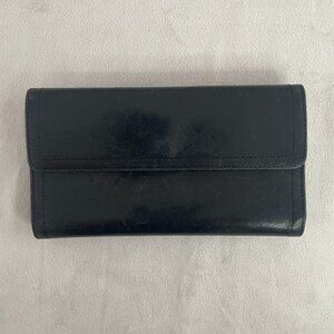 Monsac Trifold Italian Leather Wallet